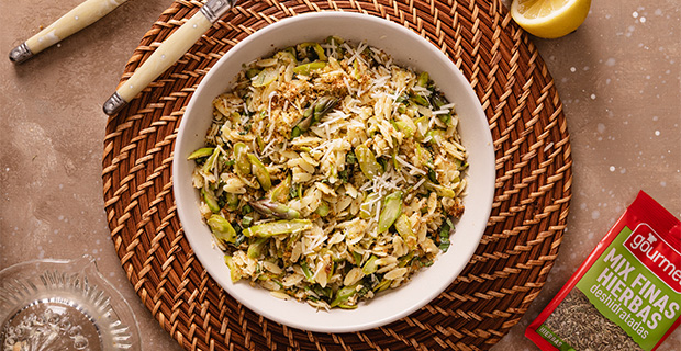 ENSALADA DE ORZO AL LIMÓN