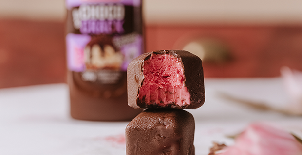 BOMBONES HELADOS DE CHEESCAKE