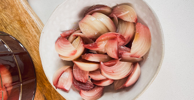 Cebolla en escabeche