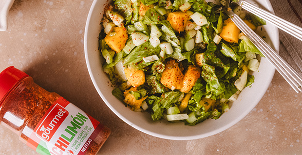 ENSALADA TROPICAL CON MANGO