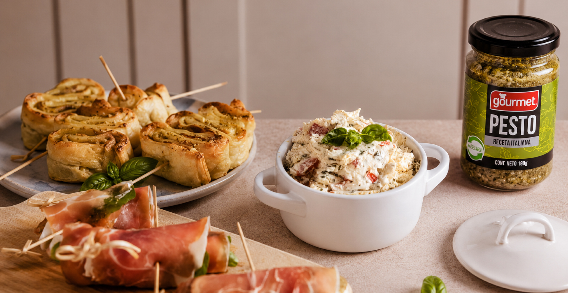 Aperitivos irresistibles con pesto: recetas fáciles para sorprender