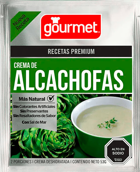 Crema de alcachofa