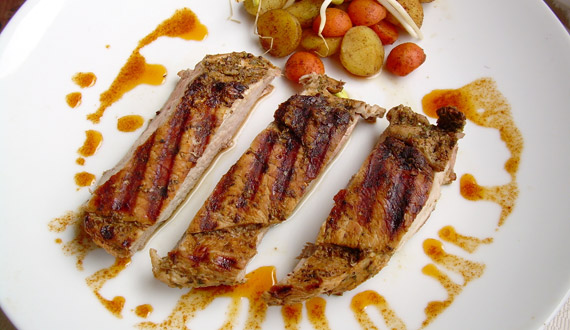 Receta Pulpa de Cerdo Picante a la Parrilla | Gourmet