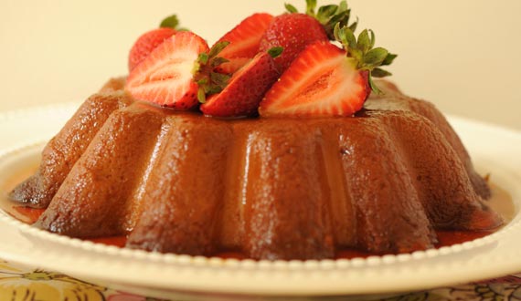 Receta Flan de Manjar