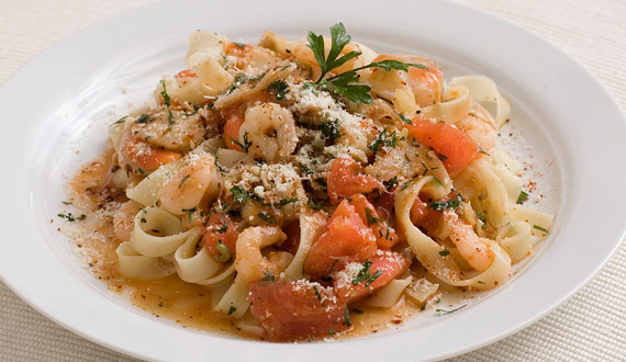 Pasta con Mariscos