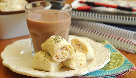 Receta Rollitos Pan de Molde