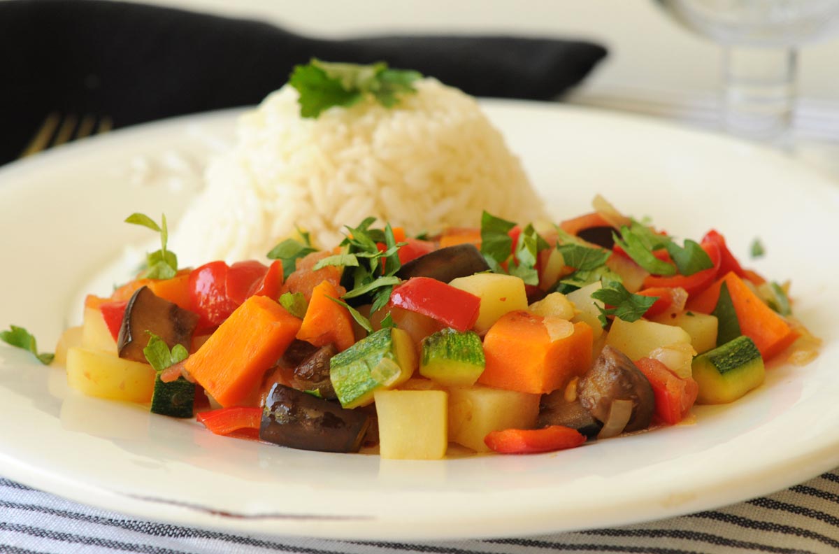 Receta Guiso de Verduras