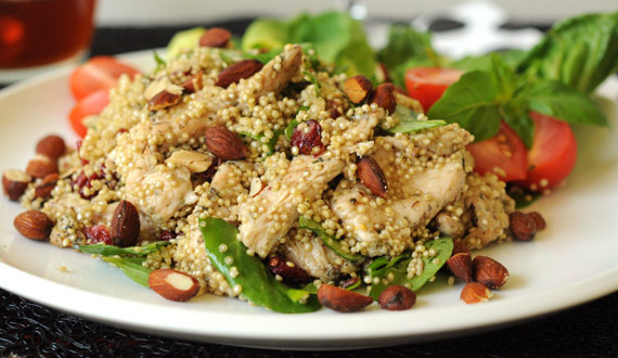 Receta Ensalada de Quinoa y Pollo