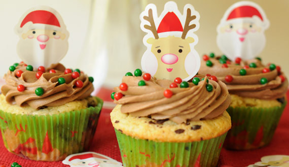¿Cómo hacer Cupcakes Navideños?