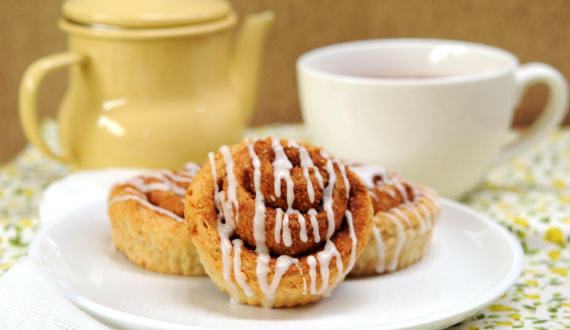 Receta Rollos de Avena y Canela