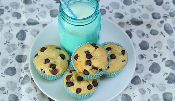 Muffins con Chips de Chocolate