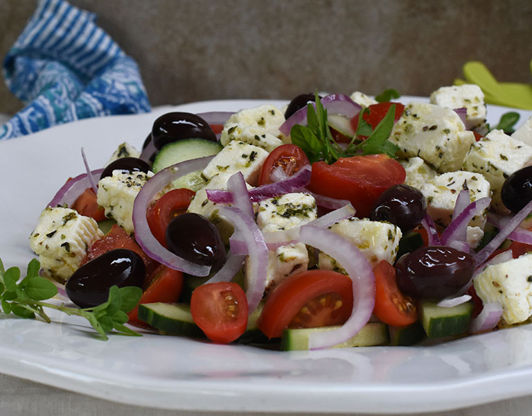 Ensalada Griega Receta | Gourmet