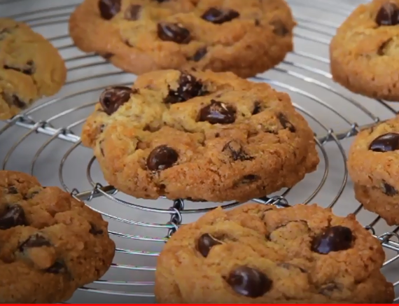 ¿Cómo hacer galletas con chispas de chocolate?