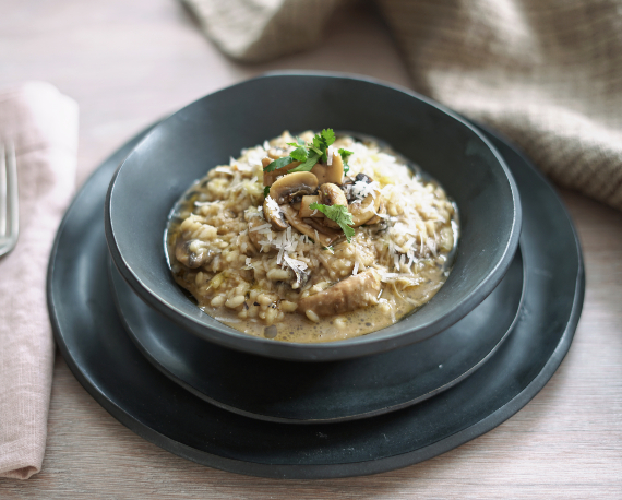 Receta Risotto de Champiñones