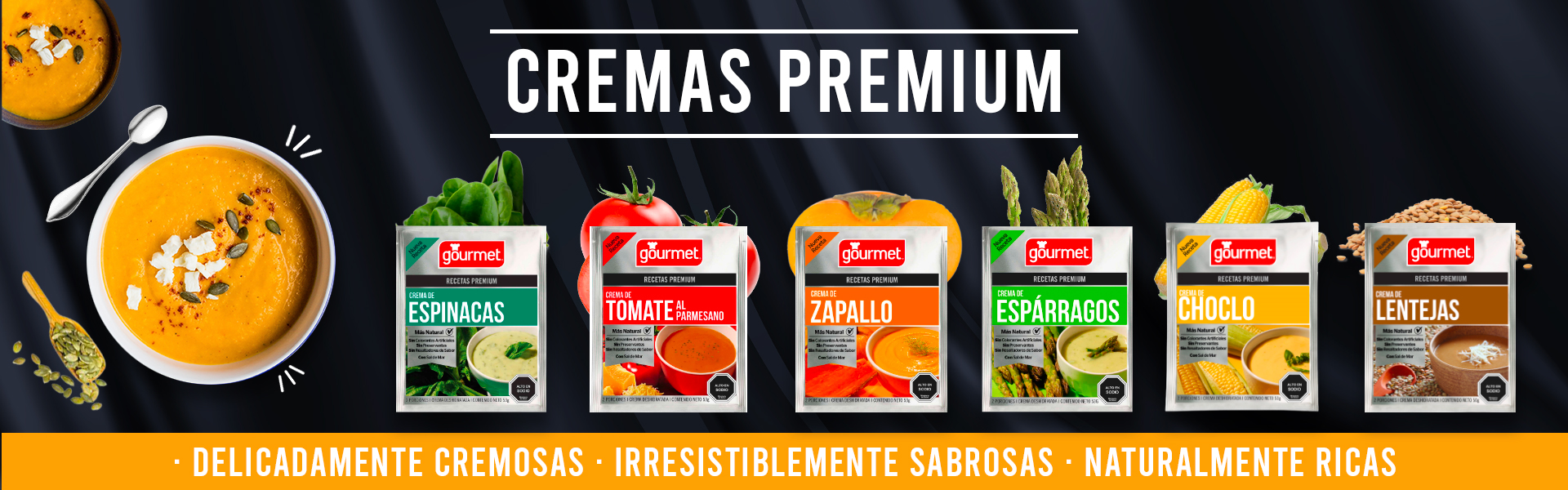 Cremas Premium Gourmet