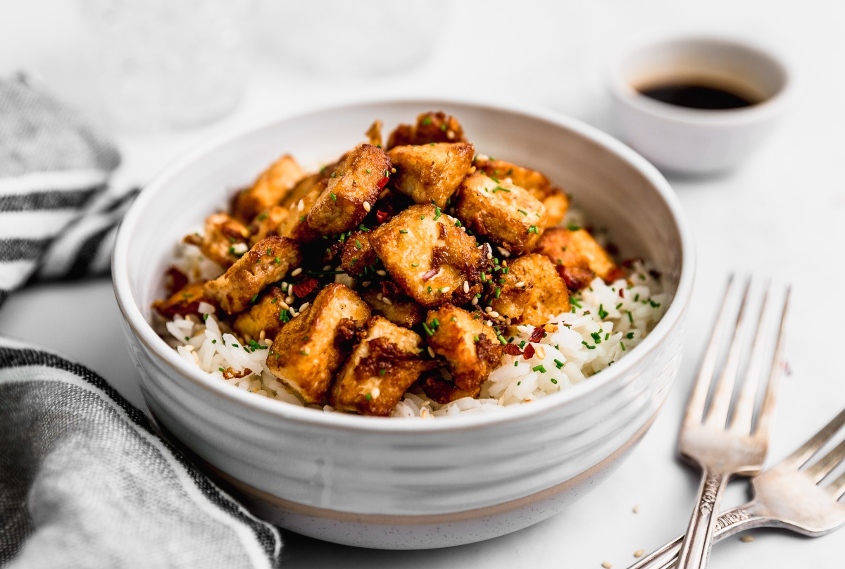 Receta Tofu Marinado y Crocante | Gourmet