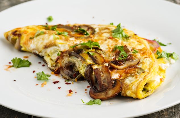 Omelette saludable