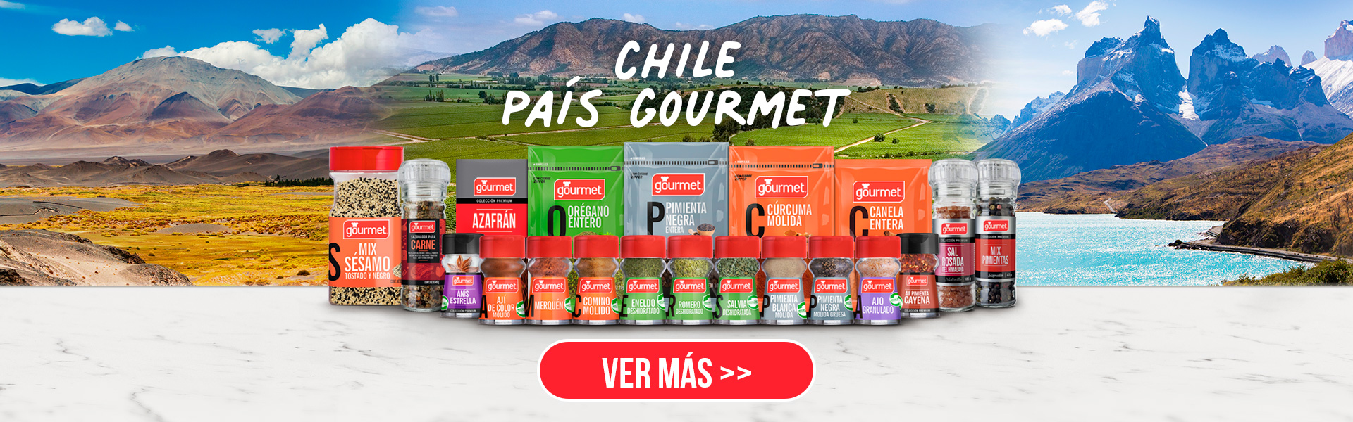 Chile País Gourmet - Condimentos
